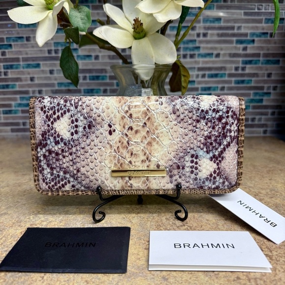 Brahmin Handbags - NWT Brahmin Ady Multi Eirwen snake wallet